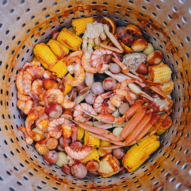 Shrimp Boil by Sunira Moses on Unsplash