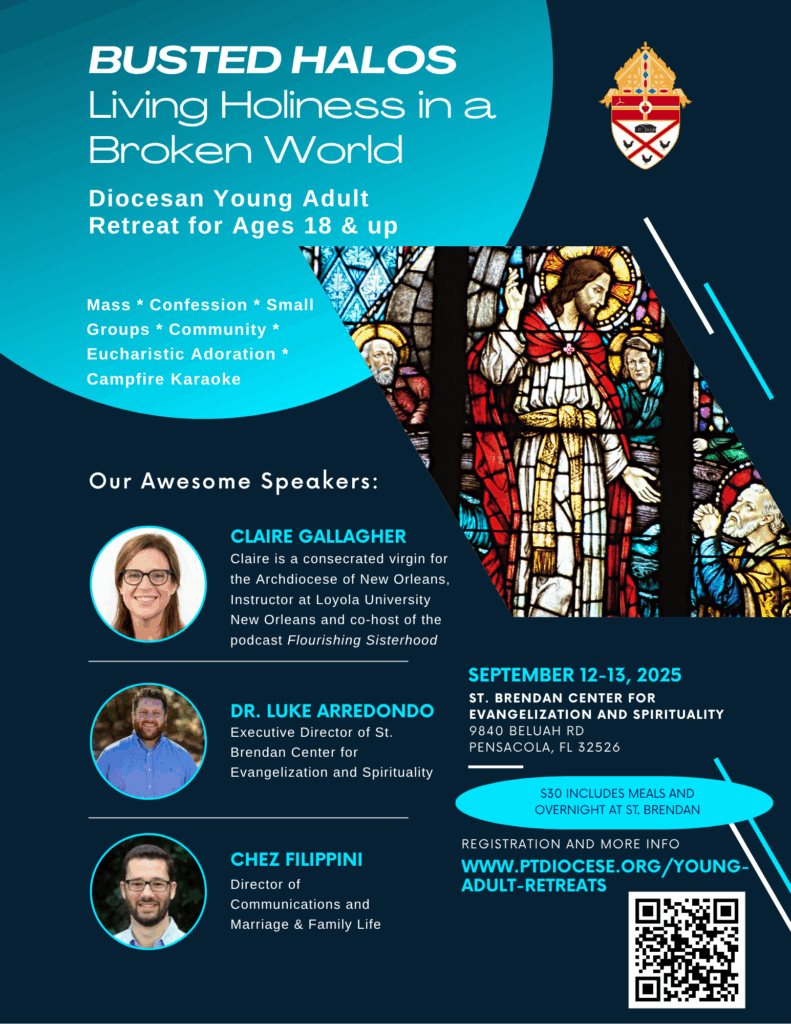 Young adult retreat Flyer