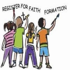 Faith Formation classes begin Wednesday, September 10th